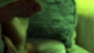 Newlywed bride passionately fucks her husband in bed