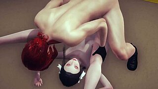 Jeg ser denne hentai hvor en sexy asiatisk jente har hardcore sex i subay, med cumshots og creampie, det er usensurert anime porno