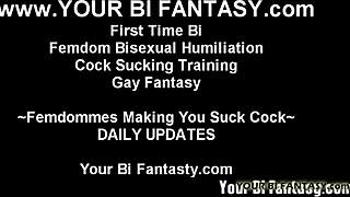 In this fantasy realm, she dominates with toys and cock, exposing his secret bisexual desires in a bdsm pov.