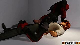 watching this gay deadpool sex compilation unfold like a crazy adventure with lots of intense moments