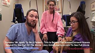 Kitty Catherines大学体检被Doctor Tampa偷拍到高潮！