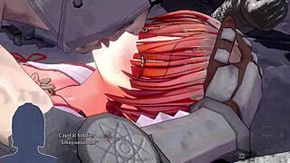 Hej, vil du se petrificerede Ricca blive til succubus i 4K 3D hentai?