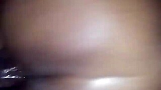 Ever seen a wet ebony pussy taking those hard backshots from her couple?