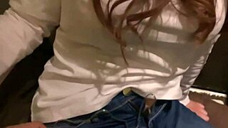 סיפור של מטפלת יופי יפנית תוססת עם ציצים גדולים בסקס חובבני קשוח