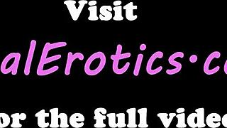 בייב אירופאית גלאמורית מוצצת זין לפני שהיא לוקחת אותו עמוק באנאלי