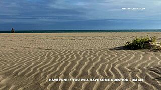 Közterületi cruising kalandok Barcelona meztelen meleg strandján térképpel