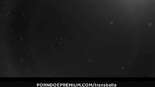 Транс Бела бейби получава хардкор секс и фейшъл кумшот