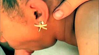 Interracial couple pulls over for some fun on the road