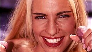 Group enjoys happy facial treatments