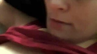 Horny amateur Mandeezy riding and cumming on top with pussy licking