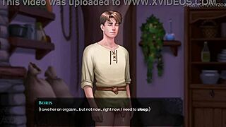 Hentai Blonde Swallows Cum in Mouth