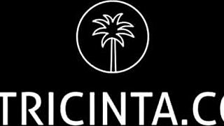 Tiny Black Girl Putri Cinta Prepares for Intense Cock Action