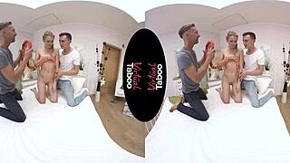 virtual taboo epic prank with blowjob and handjob