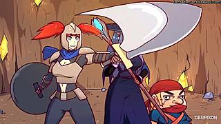 Ford Derpixon leder vild orgie med mundsex og anal i hardcore groupsex