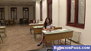 young francesca dicaprio gets bent over doggystyle dicking