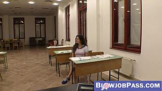 young francesca dicaprio gets bent over doggystyle dicking