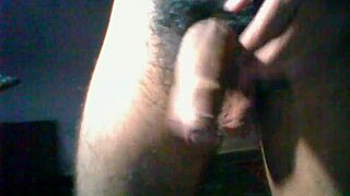 hairy dick masturbation video, stroking that thick cock all by myself...