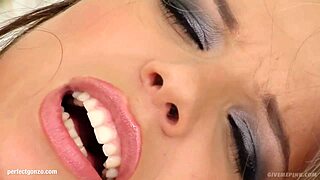 Solo Masturbation Session with Peaches in Gonzo Style on Give Me Pink