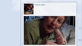 Amateur mature Anezka sucks cock intensely