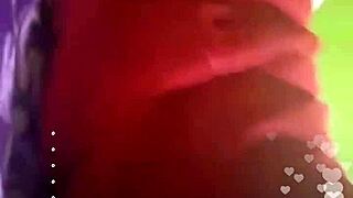 I Am a Black Spanish Prostitute Touching Myself on Instagram Live