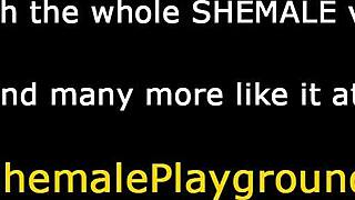 สาวเลดี้บอยโดนเย็ดแบบเปลือยเปล่าด้วยแอ็กชั่นดิบๆ