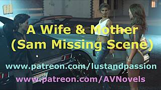 Wife and stepmother Sam in missing scene, big ass fun! 😉