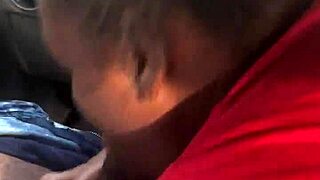 Slutty bitch sucks cock passionately