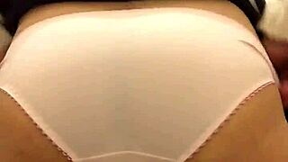 Shemale dominates with fierce moves in wild toilet scene