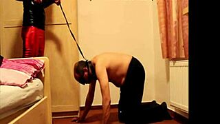 i'm feeling so submissive in this fetish scene, ready to obey completely