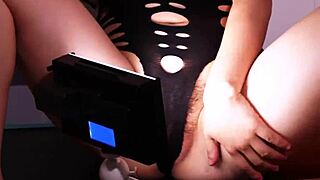 busty teen 18+ briz masturbates solo showing big tits