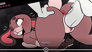 i Beat Banger vecklas boss-spelet ut med vild tecknad knull