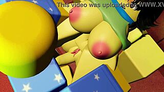 Late Night TV Show With Cumshot Scene