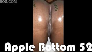 uhh, this ebony babe’s ass takin’ that big dick, ya know?