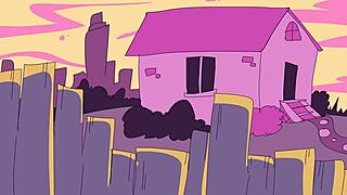 Cartoon Character Loses Clothes In Powertrip Adventure