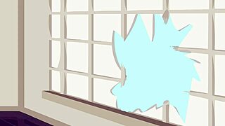 Cartoon Character Loses Clothes In Powertrip Adventure