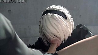 Anime Cartoon Character In Hentai Style