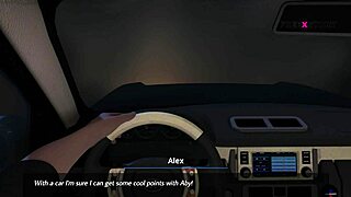 aby says, give me your blowjob in the car, alex, i'll swallow your cum