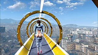 fallout 4 fashion number 206 featuring cute brunette gay character