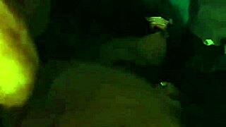 Justin and Niki in an interracial couple scene with the wife