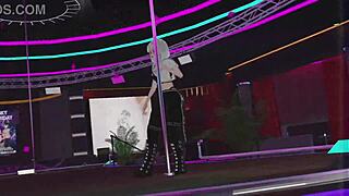 Vrchat pole dancing in virtual reality