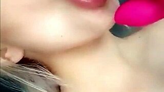 Blonde Teen Feels Pleasure