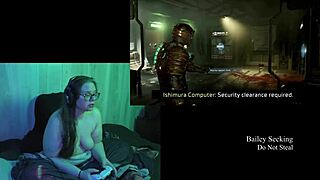 playing naked deadspace, part 2 is just wild