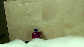 cyno solo bubble bath fun with cosplay costumes