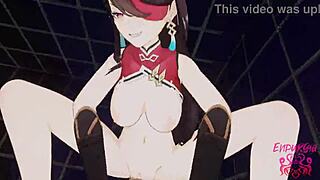 Beidou rides bitch with squirting