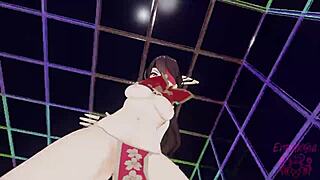 Beidou rides bitch with squirting