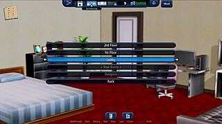 harem hotel episode 14 in cartoon style