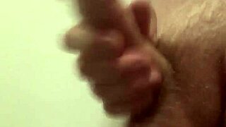 horny masturbation at work leads to cumshot