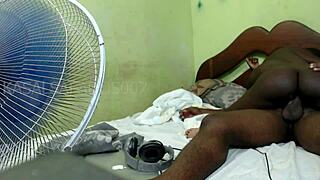 Ela rides my thick cock to quick finish