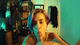 Pretty Skinny Girl Gives Sloppy Blowjob Fetish