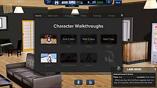 Harem hotel 26 with anime characters and game elements